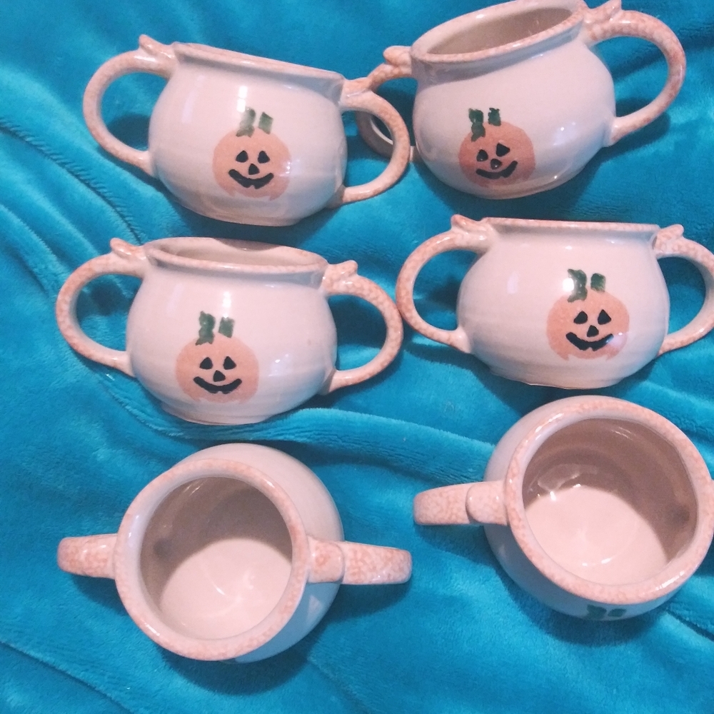 Vintage 🎃 Sugar Cup Set -6Pack